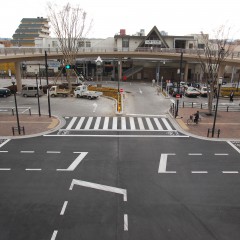 河辺駅北口駅前広場改修工事