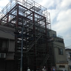 夏目坂の家新築工事